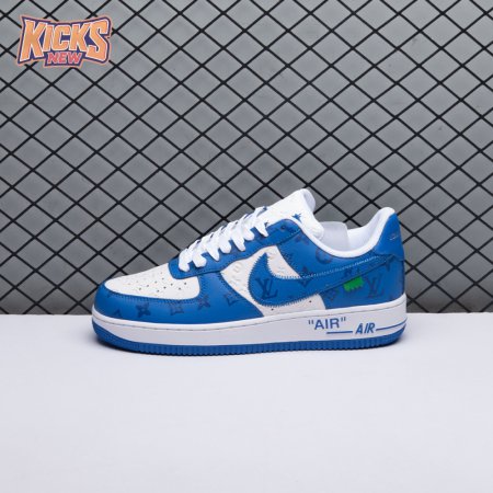 Nike Air Force 1 Low By Virgil Abloh White Royal Unisex