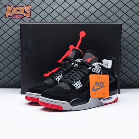 Air Jordan 4 Retro OG Bred 2019 Unisex