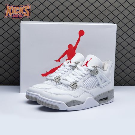 Air Jordan 4 Retro 'White Oreo' Unisex