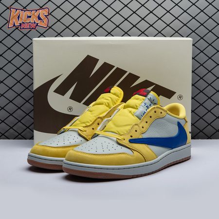 Jordan 1 Retro Low OG SP Travis Scott Canary DZ4137-700 Unisex