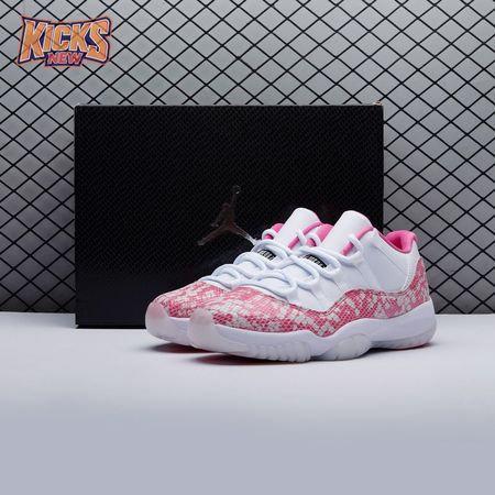 Jordan 11 Retro Low Pink Snakeskin (2019) AH7860-106 Unisex