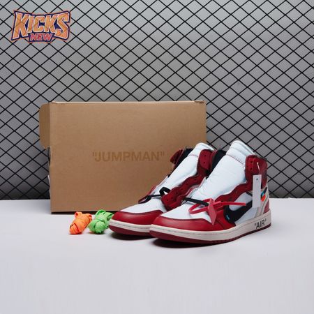 Off-White x Air Jordan 1 Retro High OG 'Chicago' Unisex