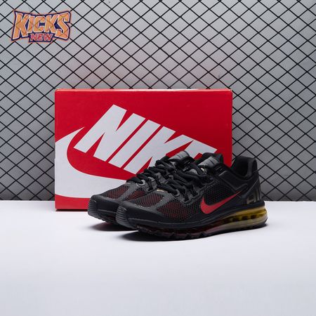 Nike Air Max 2013 Black Laser Orange University Red HF3660-002 Unisex