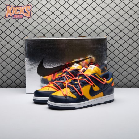 Off-White x Dunk Low 'University Gold' Unisex