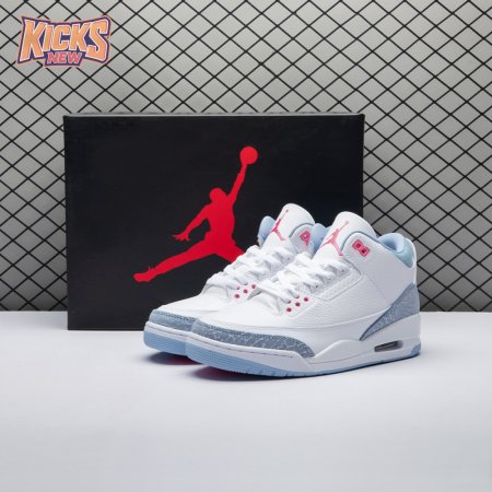 Jordan 3 Retro White Cobalt Bliss (GS) HQ0784-101 Unisex