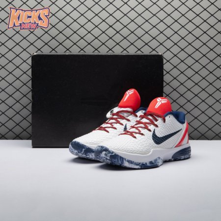 Nike Kobe 6 White Red CW2190-101 Men's