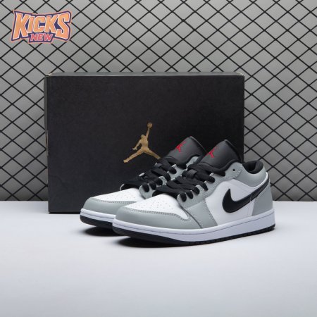 Jordan 1 Low Light Smoke Grey 553558-030 Unisex