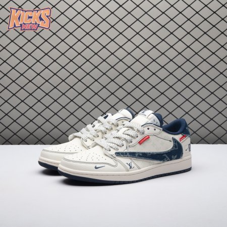 Travis Scott x VL x Jordan 1 Low CX5050-Y16 Unisex
