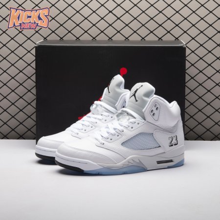 Jordan 5 Retro White Metallic (2026) HQ7978-103 Unisex