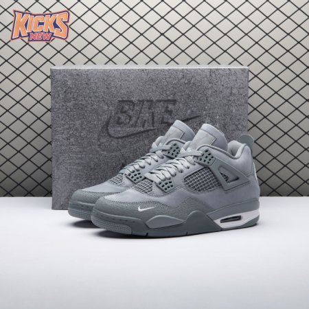 Nigel Sylvester x Air Jordan 4 OG Brick by Brick Grey HF4340-002 Unisex