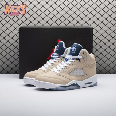 Air Jordan 5 Georgetown Hoyas PE HQ7978-005 Men's