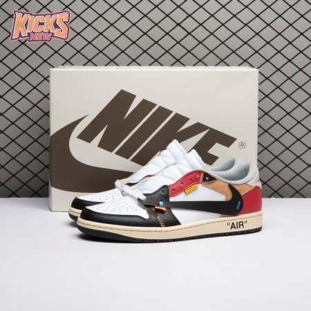 Travis Scott x OFF-WHITE x Air Jordan 1 XZ6868-005 Unisex