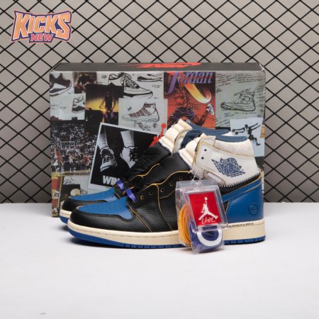 Jordan 1 Retro High OG SP Fragment x Union LA Sport Royal IO7847-001 Unisex