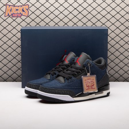 Jordan 3 Retro Levi's Indigo IH7959-400 Unisex