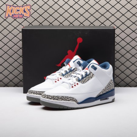 Jordan 3 Retro True Blue 854262-106 Unisex