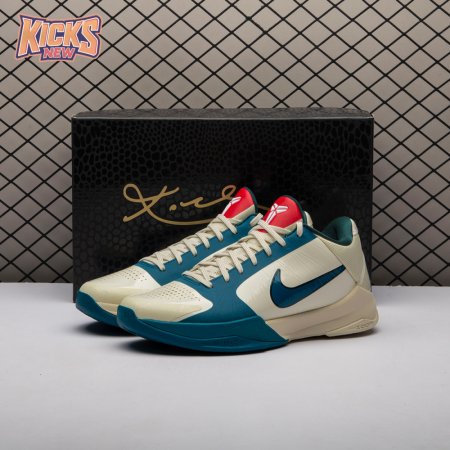 Nike Kobe 5 Protro Clark Coconut Milk Spruce IZ1852-100 Men's