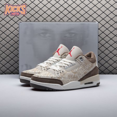 Jordan 3 Retro Laser Palomino JA1369-001 Unisex