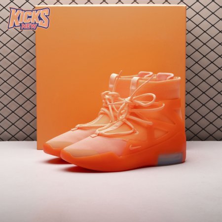 Nike Air Fear Of God 1 Orange Pulse AR4237-800 Men's