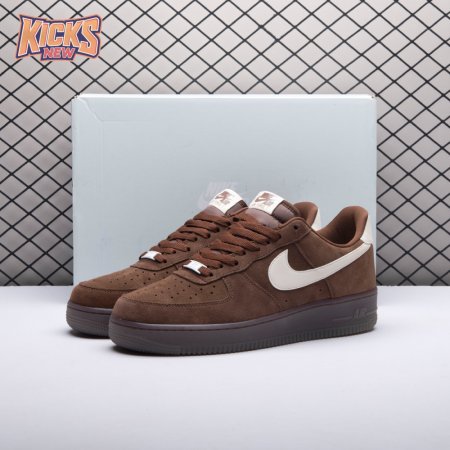 Nike Air Force 1 '07 Suede Cacao Wow IQ0136-200 Unisex